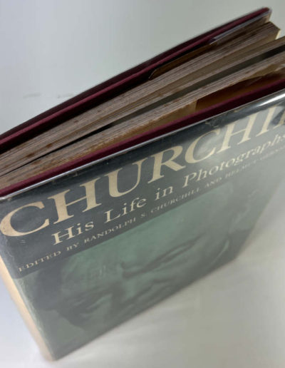 Churchill-His Life in Photographs: Top Fore-Edge