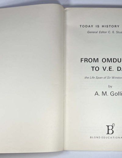 From Omdurman to VE Day: Title Page