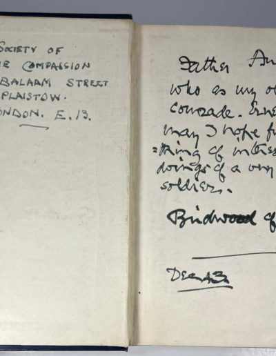 Khaki and Gown - Author's Inscription