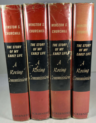 My Early Life by Winston Churchill in Original Dustjackets: 4 printings