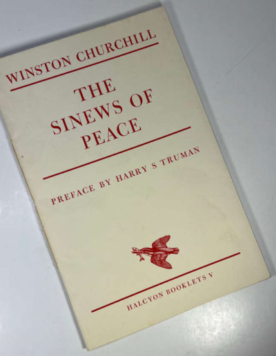 The Sinews of Peace: Speech by Winston Churchill