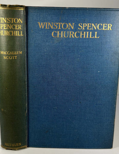 Winston Spencer Churchill - First Biography