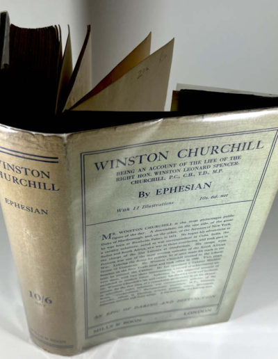 Winston churchill - Ephesian in Dustjacket