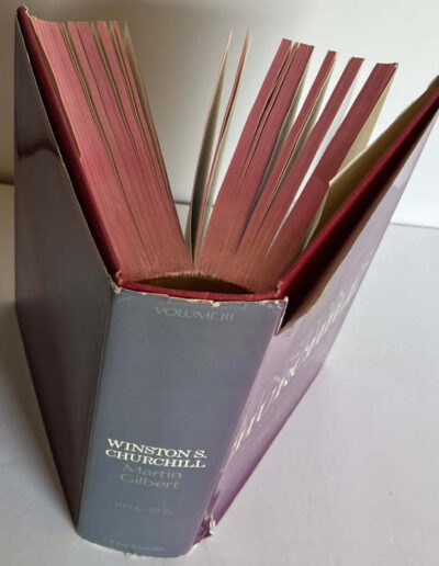 Challenge of War - Dustjacket Spine Fade