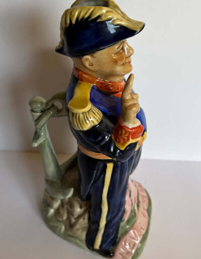 Admiral Winston Churchill Toby Jug (Side View)