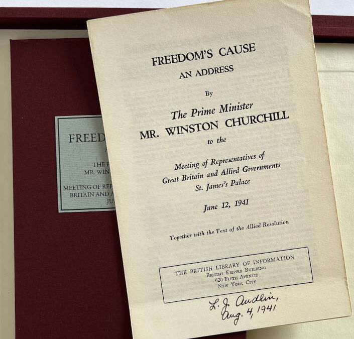 Freedom’s Cause: Churchill 1941