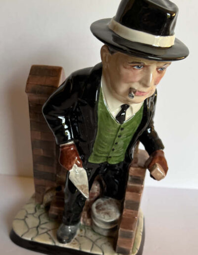 Front view: Churchill The Bricklayer