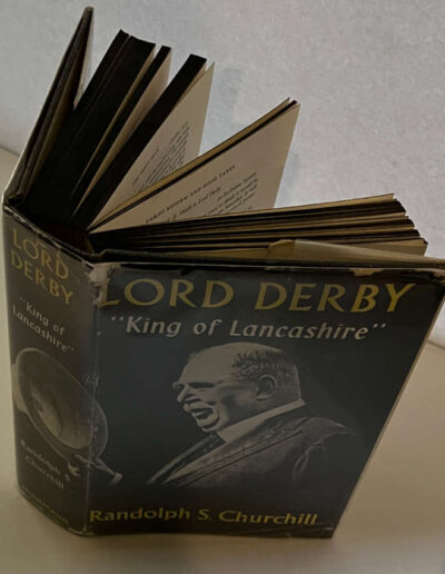 Lord Derby "King of Lancashire" in DJ