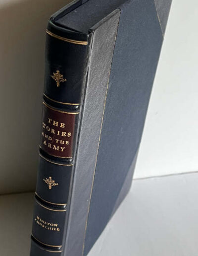 Part of a speech Churchill Solander Case Spine