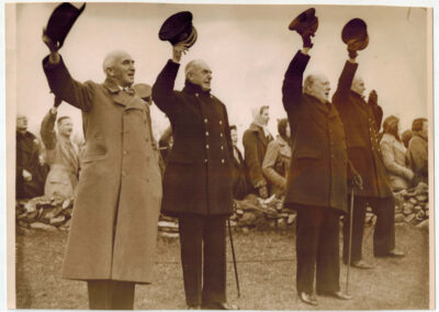 Press Photograph-WSC Welcomes British Cruiser 'Exeter' return to Plymouth