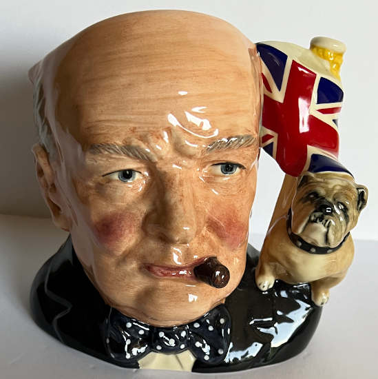 Royal Doulton (D6907) Churchill Character Jug Of The Year, 1992