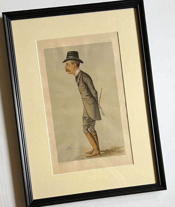 Vanity Fair Framed Print: Randolph Churchill