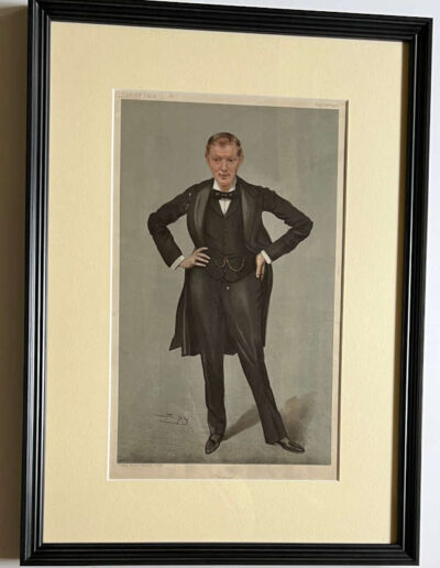 Vanity Fair Print by SPY: Winston Churchill