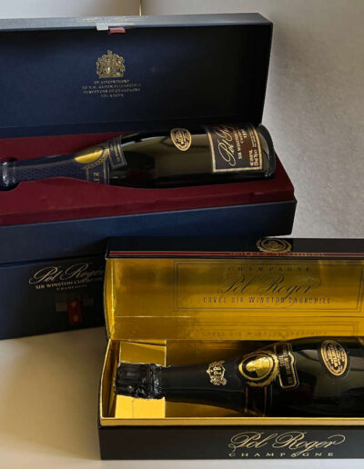 3 Bottles Cuvee Champagne in Original Boxes