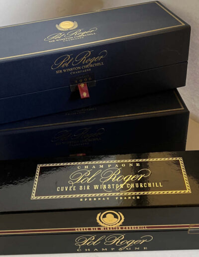 3 Bottles Cuvee Champagne in Original Boxes