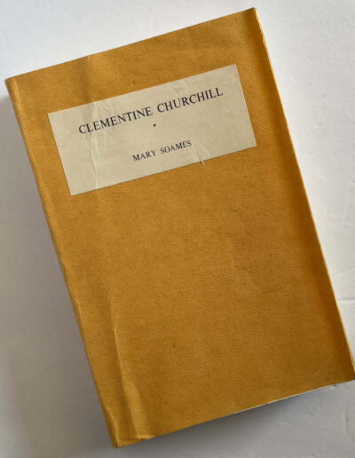 Clementine Churchill by Mary Soames