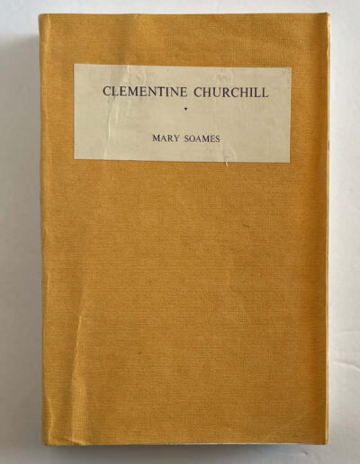 Clementine Churchill by Mary Soames (Inscribed Copy)