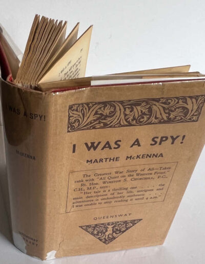 I Was A Spy in Dustjacket