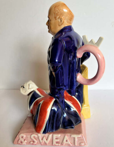 Political Churchill Toby Jug