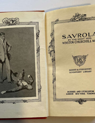 Savrola - Frontispiece