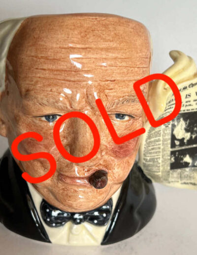 W. Churchill Jug Victory Handle: Sold