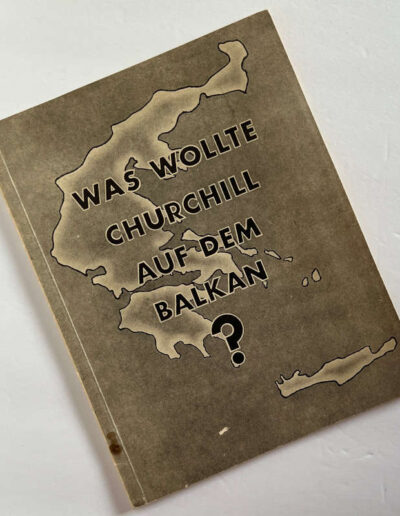 Was Wollte Churchill auf dem Balkan?