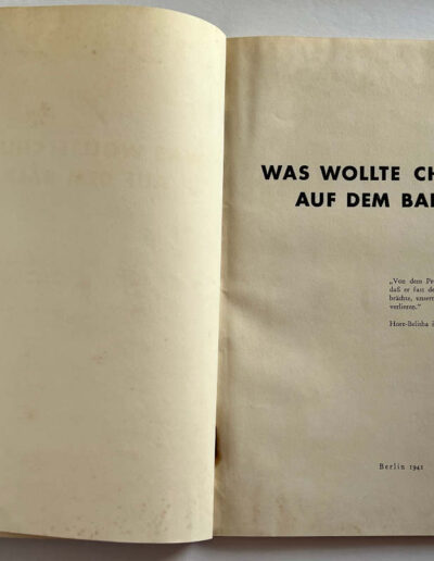 Was Wollte Churchill auf dem Balkan (Title Page)