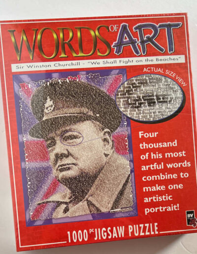 Winston Churchill Jigsaw Puzzle - 4000 Words