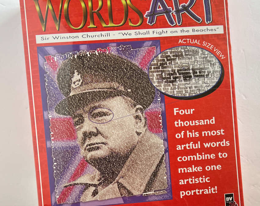 Winston Churchill Jigsaw Puzzle – 4,000 Churchill Words