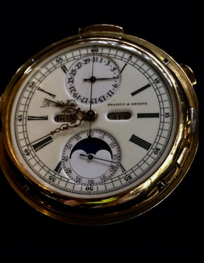 Brassus & Geneva Pocket Watch Face