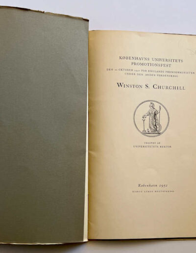 Københavens Universitets Promotionsfest: Title Page