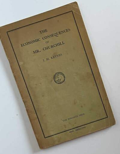 The Economic Consequences of Mr. Churchill by Keynes