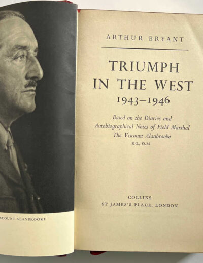 Triumph in the West by Arthur Bryant