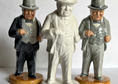 Winston Churchill - Man of the Century Figures: 3 Colorways