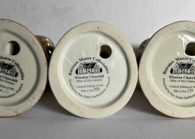 Bases: 3 Colorways of Winston Churchill - Man of the Century Figures
