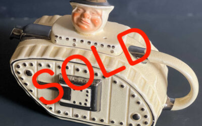 Churchill Tank Teapot – Ivory