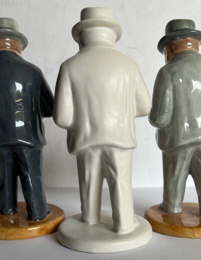 Winston Churchill - Man of the Century Figures: 3 Colorways