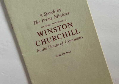 A Speech by The Prime Minister-June 4, 1940