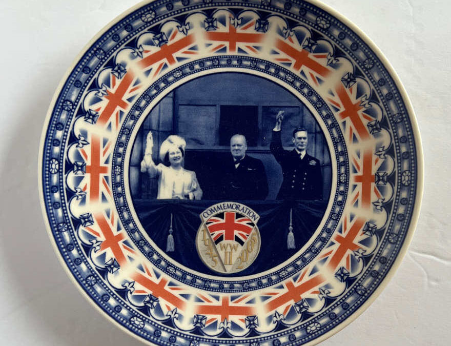 Churchill Commemorative Plate by Wedgwood