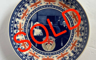 Churchill Commemorative Plate by Wedgwood
