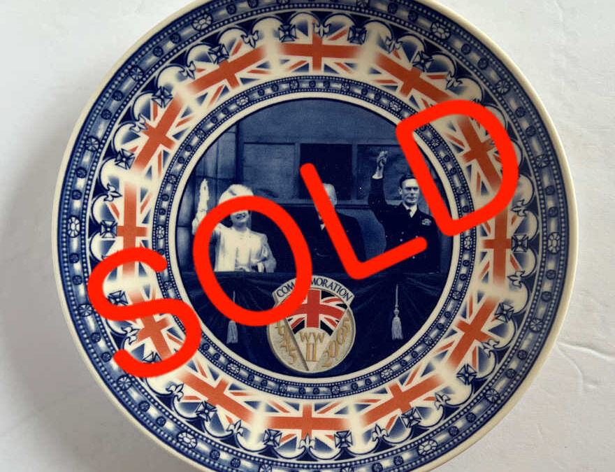 Churchill Commemorative Plate by Wedgwood
