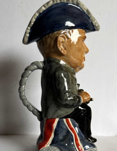 W. Churchill-Lord of the Admiralty Toby Jug: Side View 2