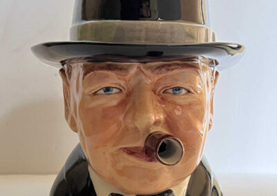 Churchill Tea Pot–Cigar is Spout