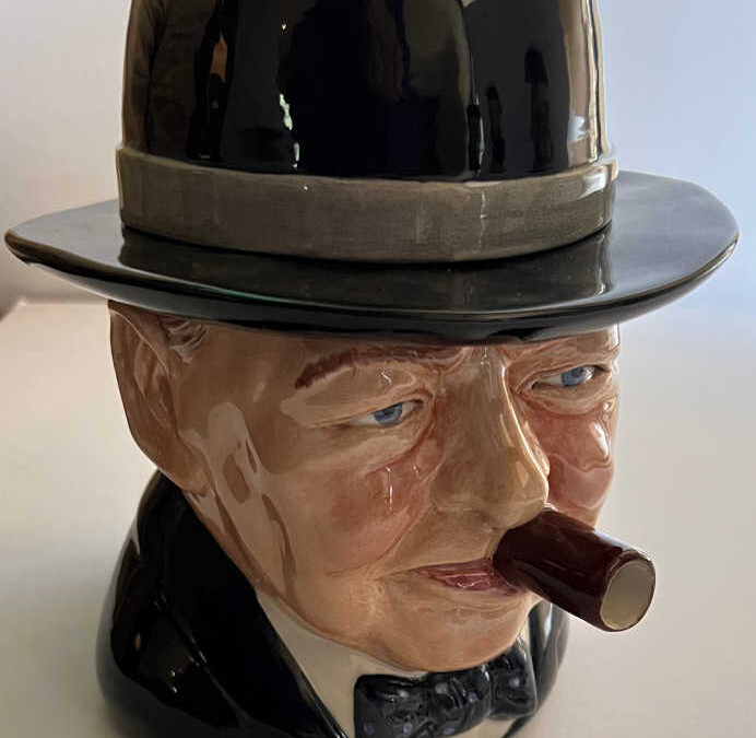 Churchill Teapot – The Yalta Tea Party
