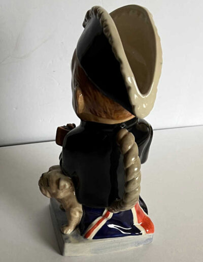 W. Churchill-Lord of the Admiralty Toby Jug: Back