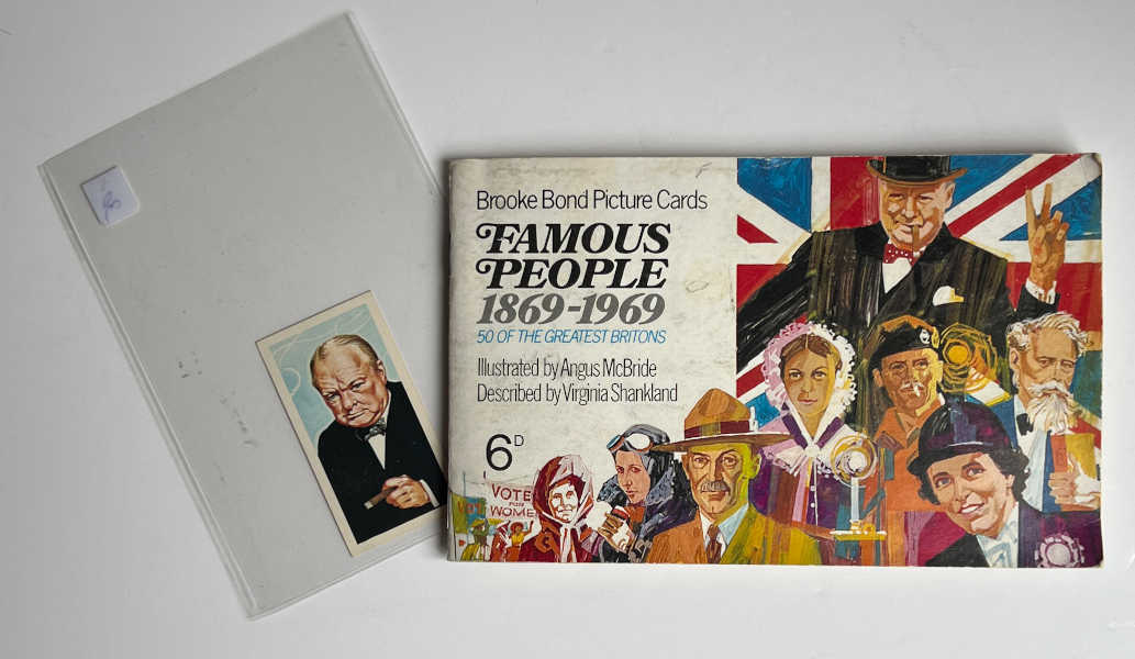 Brooke Bond Tea Cards: Winston Churchill