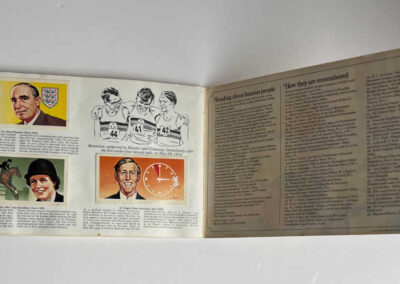 Brooke Bond Picture Cards Last Page