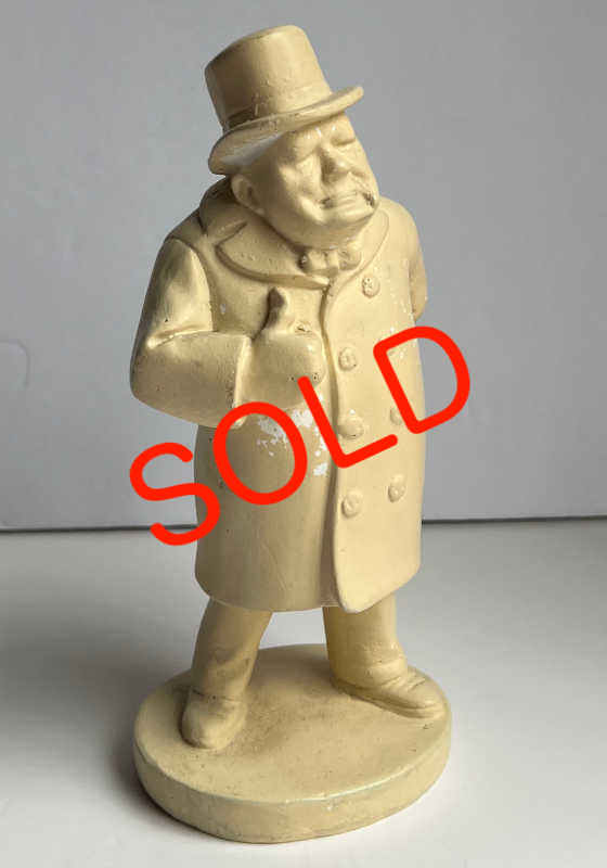 Churchill Chalkware Statue Verdan Lolayne SOLD Churchill Chalkware Statue Verdan Lolayne SOLD