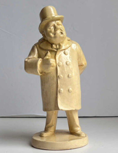 Churchill Chalkware Statue by Verdan Lolayne