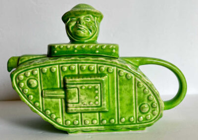 Churchill Tank Teapot: Green